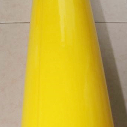 黃色阻燃光面包管